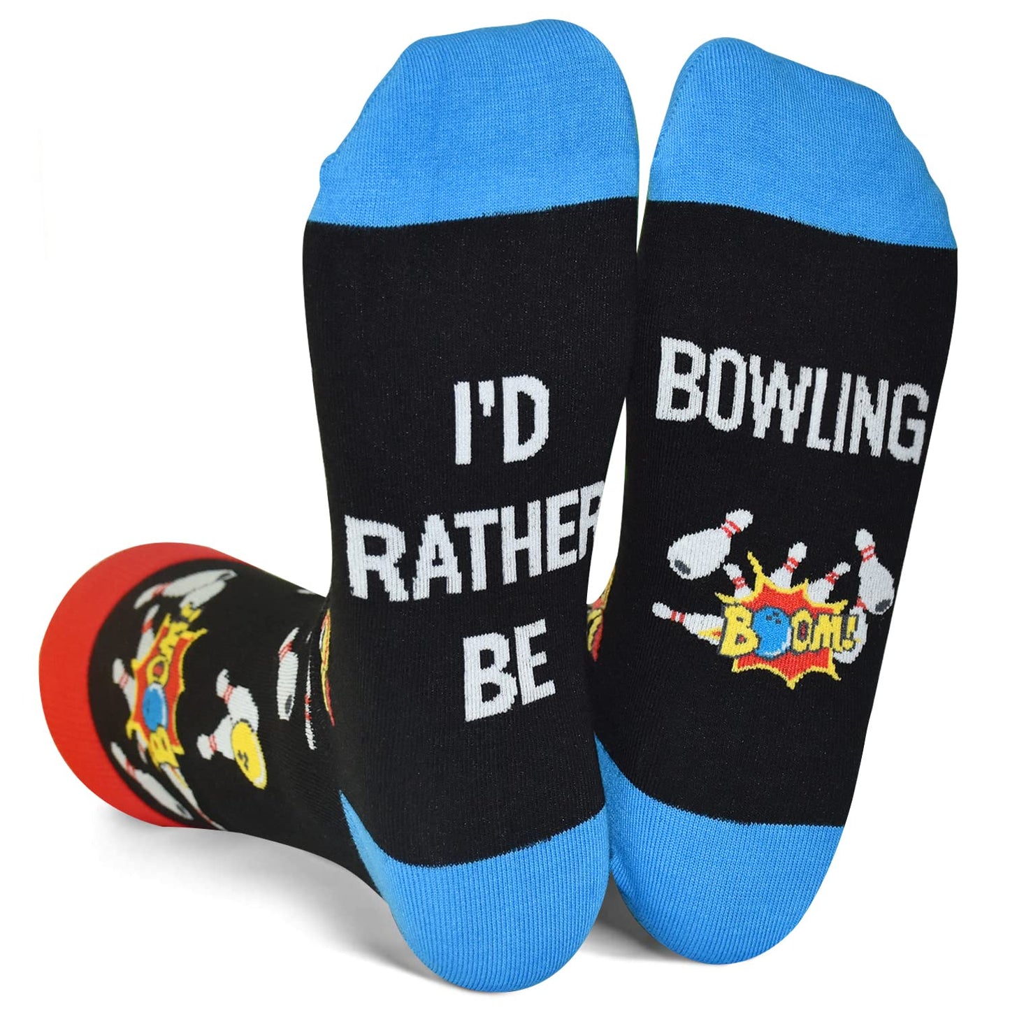 GOLIN Funny Saying Crew Socks, Novelty Gifts for Men Women Teens