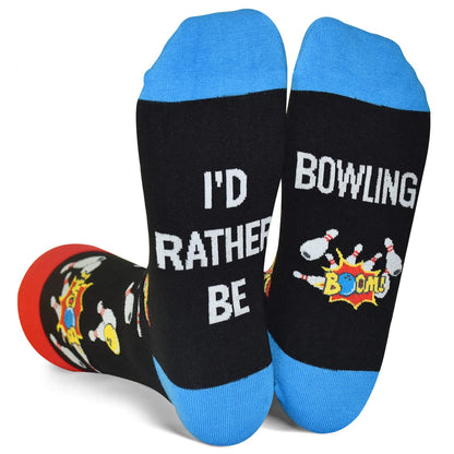 GOLIN Funny Saying Crew Socks, Novelty Gifts for Men Women Teens