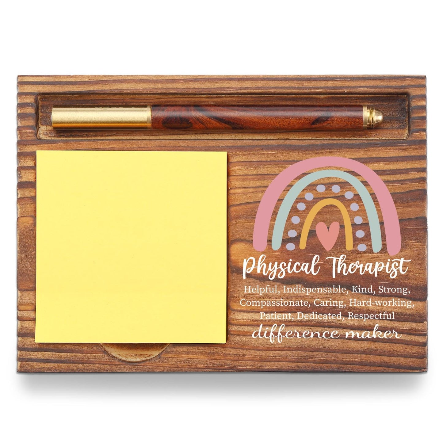 Physical Therapist Gifts, Thank You Gift for Physiotherapist, Physical Therapy Month PT Week Appreciation Gift, Self-Stick Note Pad Holders for PT Clinic Hospital Staff TZP49
