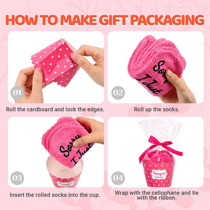 HAPPYPOP Pregnant Mom Gifts - Maternity Socks for Expectant Mothers, Thoughtful Choices for IVF Journeys