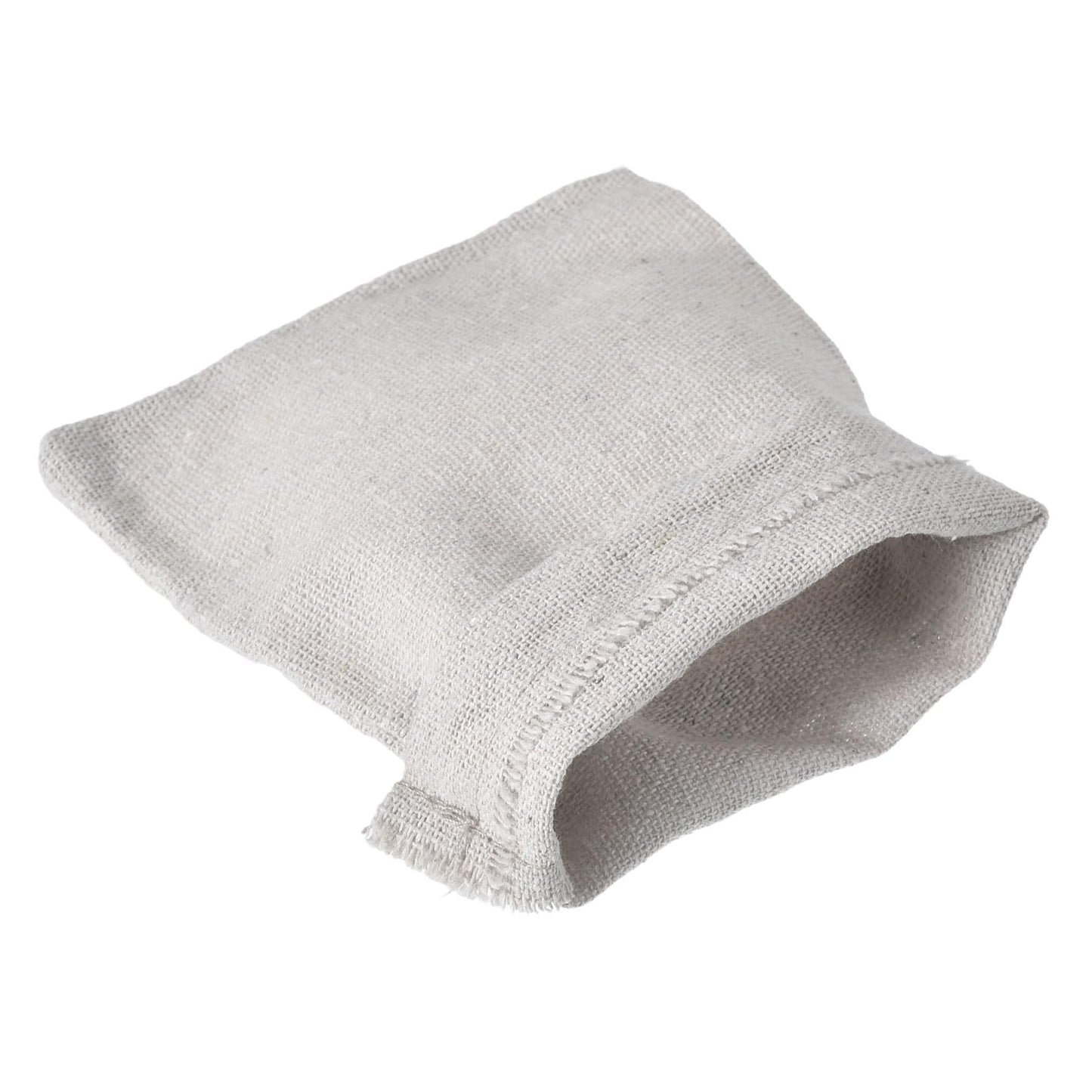 PATIKIL 6"x4" Coin Sacks Bag, 6Pcs Bank Coin Deposit Change Transit Canvas Money Bags with Drawstring Gift Sacks Style 1, White