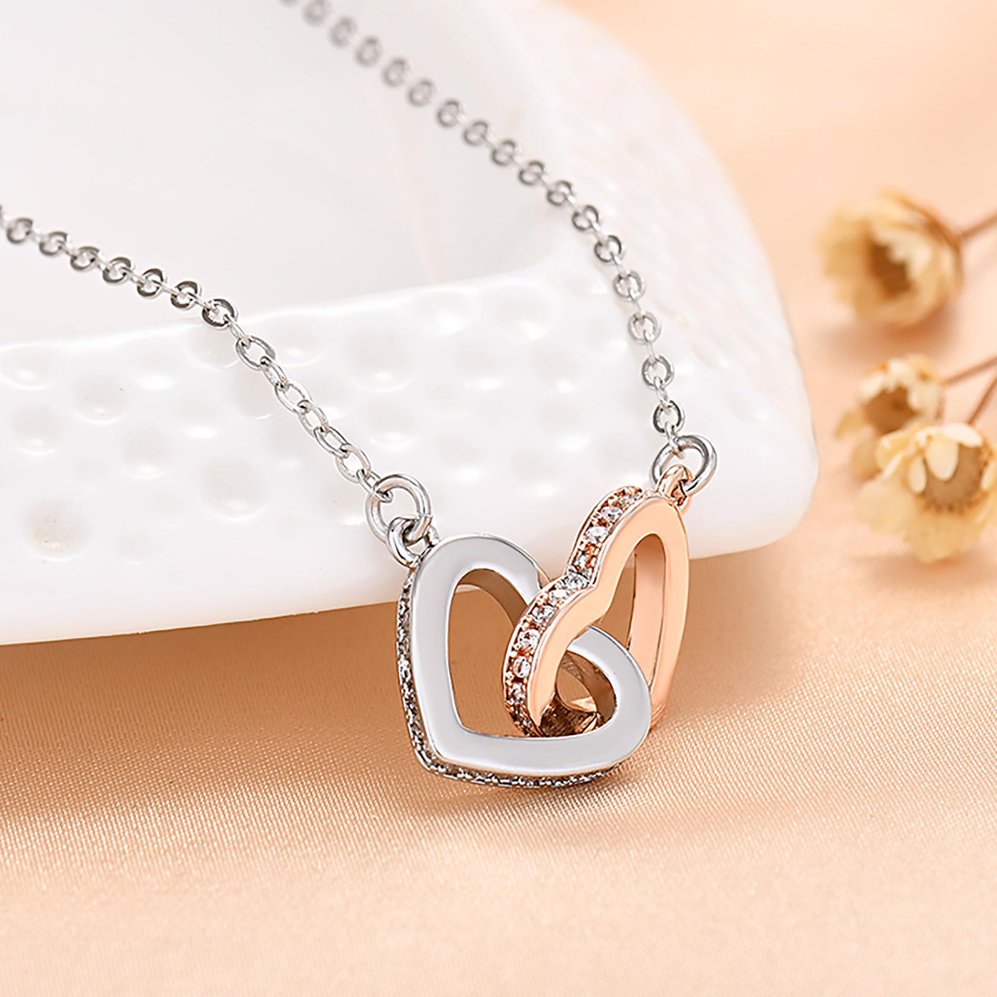 Granddaughter Necklace Granddaughter Gifts From Grandma Grandpa To My Granddaughter Necklace Christmas Graduation Birthday Gifts With Message Card & LED Box