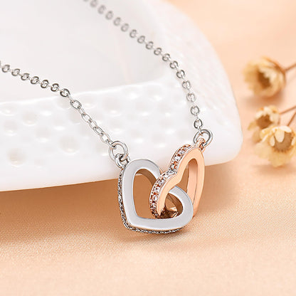 Granddaughter Necklace Granddaughter Gifts From Grandma Grandpa To My Granddaughter Necklace Christmas Graduation Birthday Gifts With Message Card & LED Box