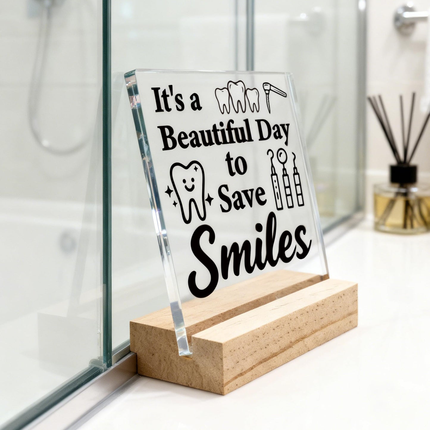 Dental Assistant Appreciation Gifts Dentist Gift for Women Men Dental Assistant Week Gifts Best Office Gift for Dentist Beautiful Day to Save Smiles