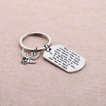FustMW Eagle Scout Keychain - Court of Honor & Leader Gift