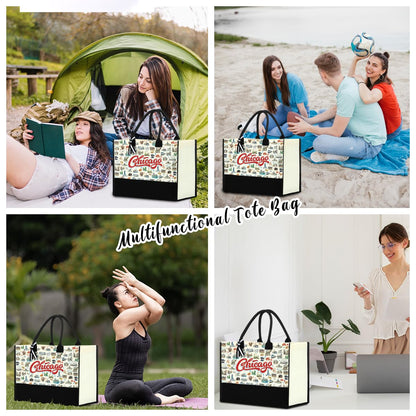 Italy Chicago New York Las Vegas Paris Gifts for Women Canvas Tote Bag