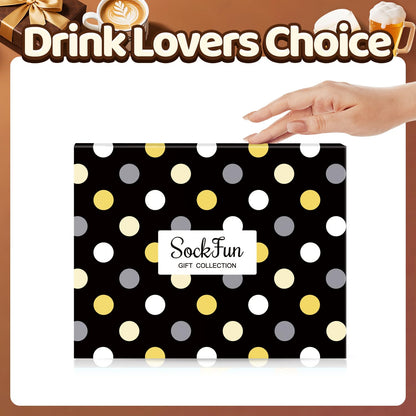 sockfun Drink Gifts for Men - Funny Margarita Socks for Drink Lover