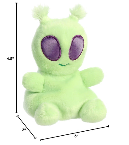 Aurora® Adorable Palm Pals™ Ross Alien™ Stuffed Animal - Fun Collectible Plush for Kids and Adult Collectors - Perfect for Decorating Rooms and Birthday Gifts - Green 4.5 Inches