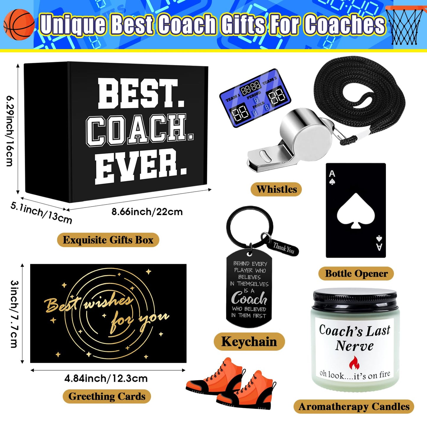 JTAMOHI Coach Gifts for Men Women, 20 Oz Best Coach Ever Tumbler Gifts, Thank You Coach Gifts, Birthday Christmas Gifts for Coach, Soccer Football Softball Basketball Swim Coach Appreciation Gifts