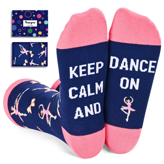 HAPPYPOP Sports Socks for Men Women - Weight Lifter Runner Hunter Dancer Climber Gifts