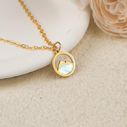 Mustard Seed Necklace Jewelry for Women Girls, Gold