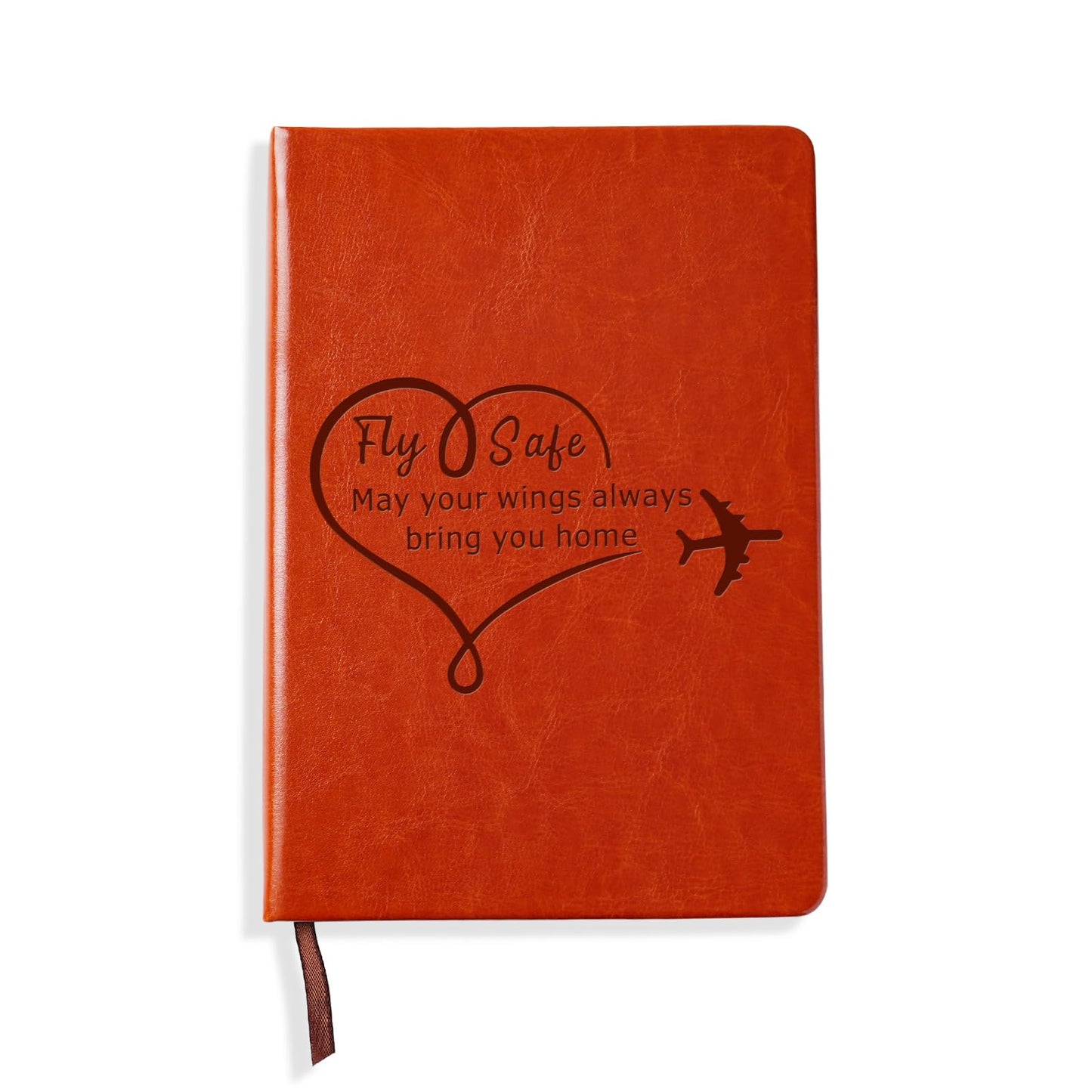 LBWCER Pilot Gift Fly Safe Lined Journal Notebook Pilot Gifts School Business Work Travel Writing Lined Journal Notebook Long Distance Traveler Gift (Fly)