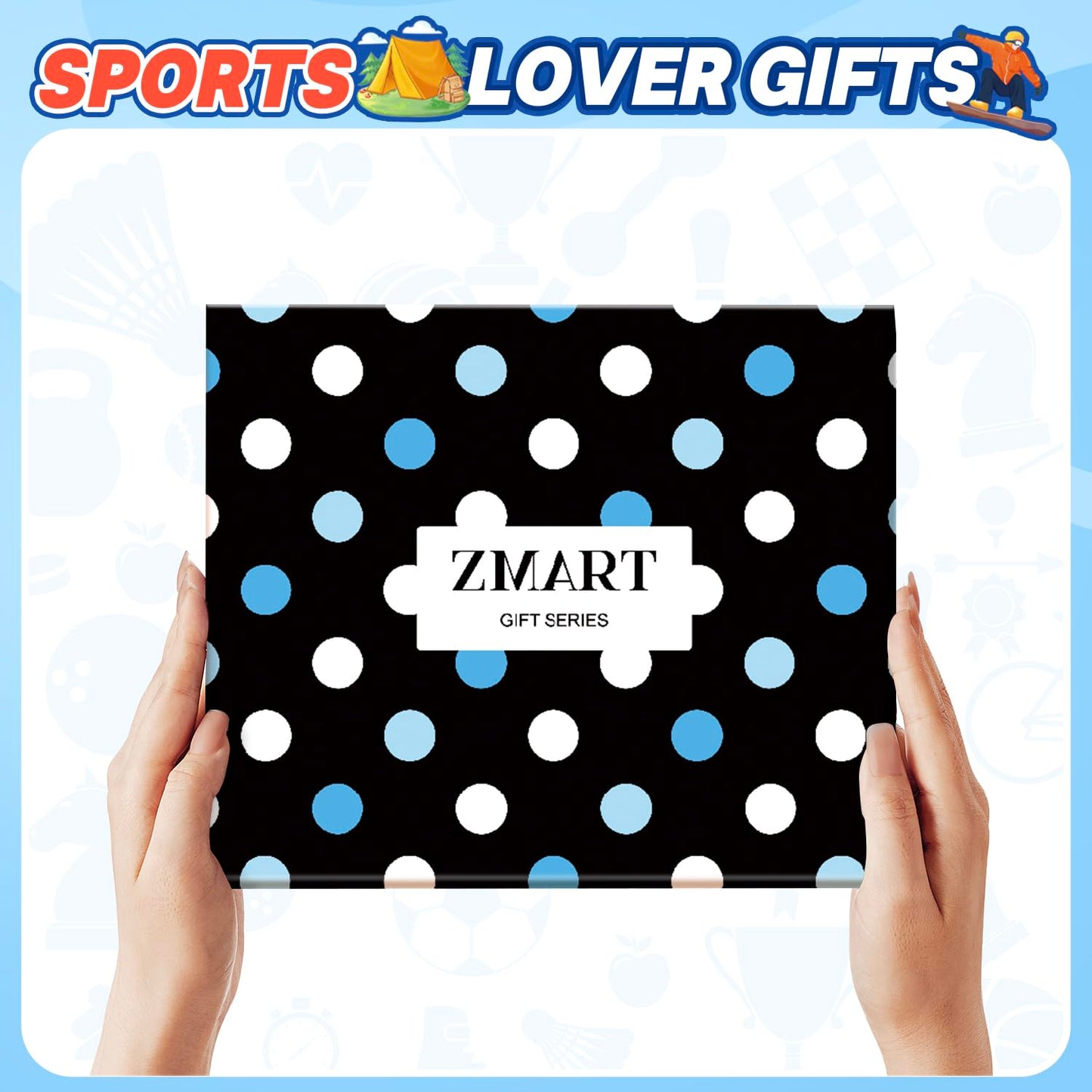 Zmart Unique Gifts for Sports Lovers - Camping Skiing Lifting Socks, Yoga Ballet Gift Ideas