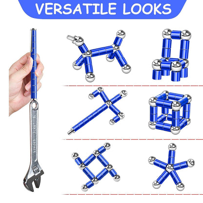 Magnetic Fidget Pen Gifts for Teens - Birthday Gifts for Men,Father, Adults, Office Desk Accessories ADHD Anxiety Relief Desk Toys for Office Workers Cool Gadget Stuff for 14 15 16 17 18 Year Old Boy