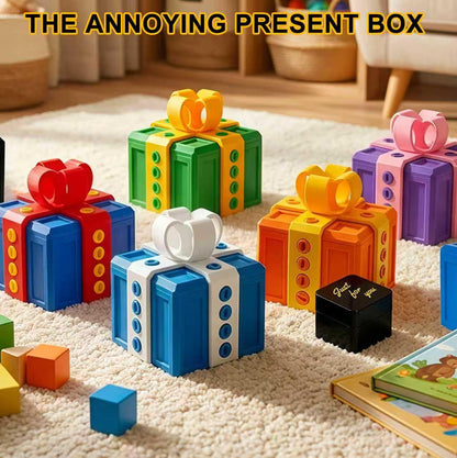 Shelprojsu Funny Valentines Day Gifts/Prank Box with Finger Gift Box/Surprise Box with Finger/Annoying 3D Printed Screw Gifts Boxes Ideal Gift for Lovers Birthday,Christmas,Halloween (Color/J)