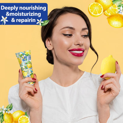 50 Pcs / 25 Sets Capri Lemon Baby Shower Party Favors for Guests Sweet One Italian Lemon Shaped Soaps Bridal Shower Return Gifts Amalfi Themed Hand Cream for Bridal Wedding Gender Reveal