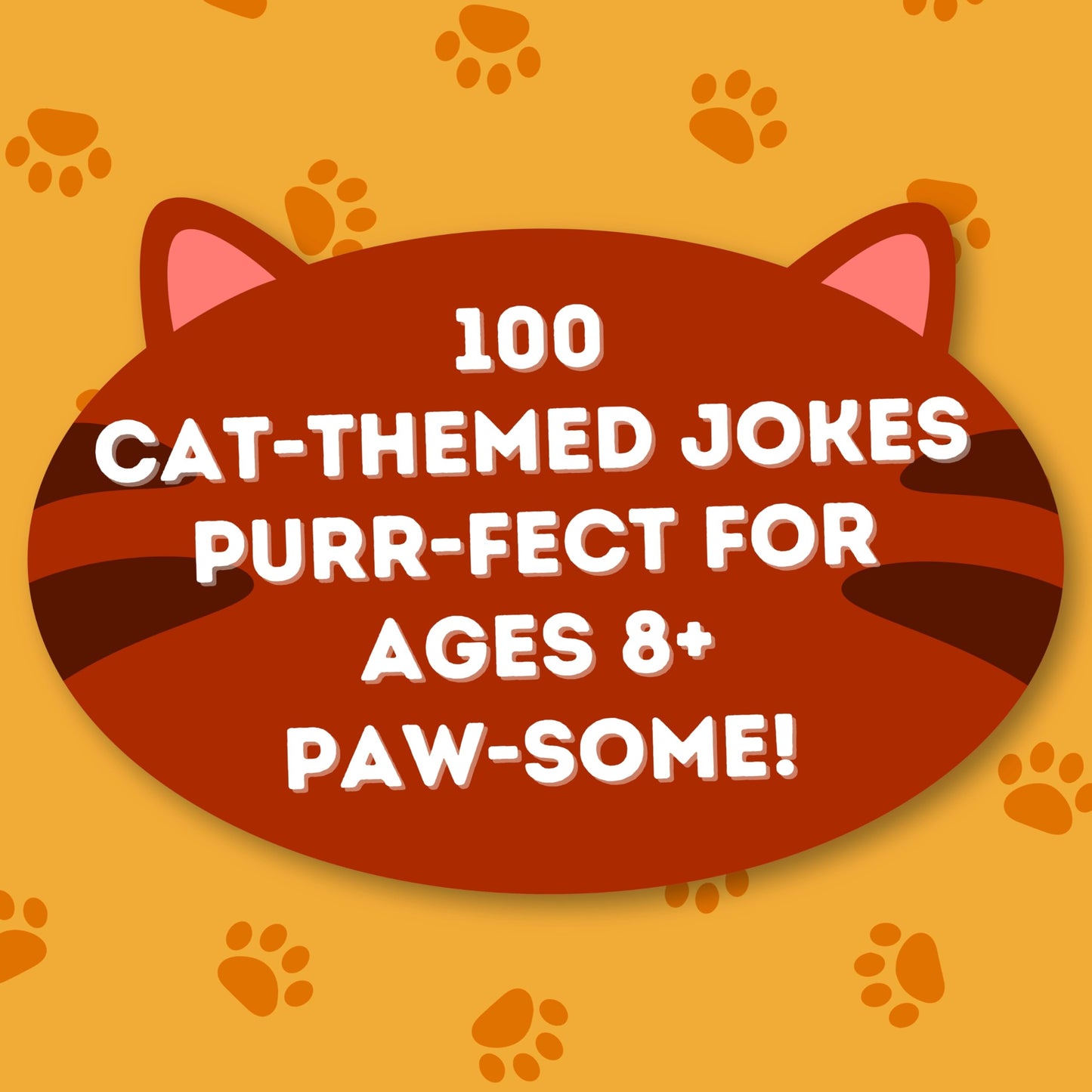 Ridley’s 100 Paw-Some Cat Joke Cards – Includes 100 Jokes for Kids and Adults, Funny Jokes for Family-Friendly Fun, Makes a Great Gift Idea