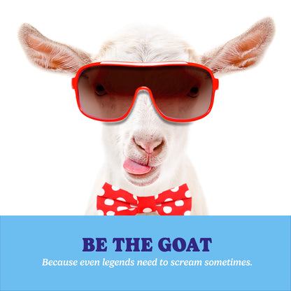 The Screaming Goat Desk Toy - White Elephant Gifts - Funny Gag Gift Ideas for Coworkers - Unique Fun Desk Toys - Hilarious Easter Basket Stuffers
