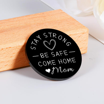 Perleddom Deployment Gift for Men Deployment Items for Adults Son Pocket Hug Token Military Isolation Gift for Boys Birthday Graduation Gifts for 18 Year Old Boy Soldier Army Mom Gifts