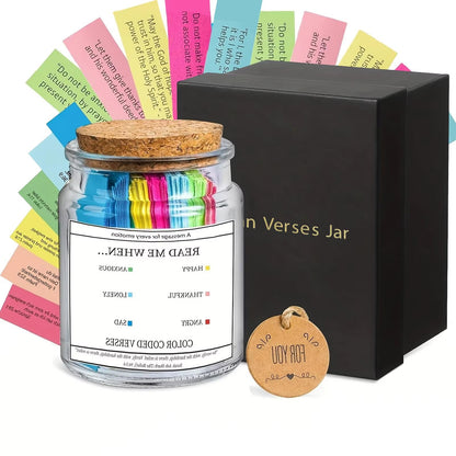 Quran Verses Jar Read Me When Bible Verses Christian Decor Gift Quranic Affirmations, Islamic Decor Ramadan Decorations for Home