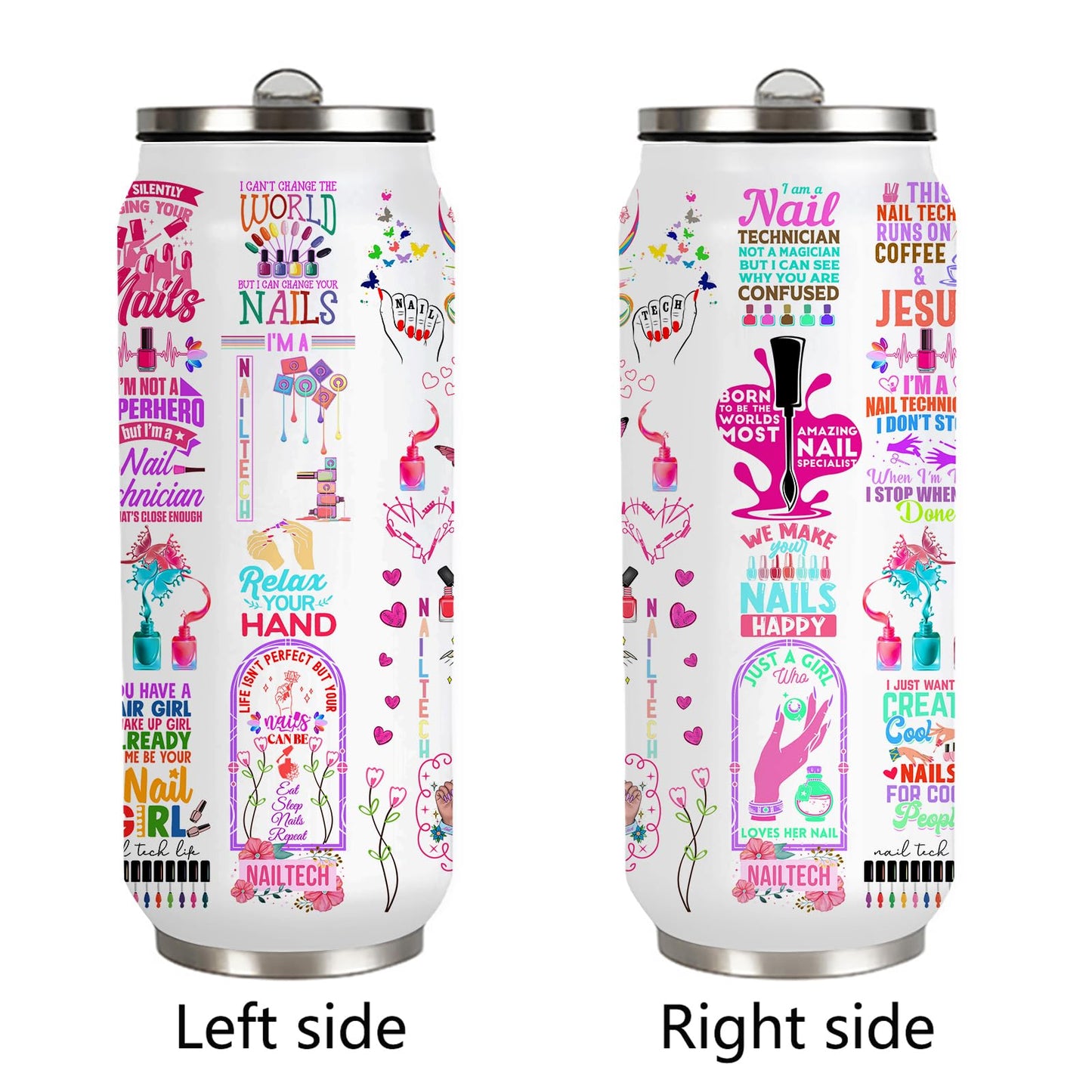 Nail Tech Tumbler Gifts For Women Girls, Gift For Nail Technicians Manicurist,Cosmetologist Beauty Salon Tumbler For Women 17 Oz