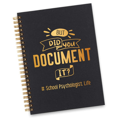 School Psychologist Spiral Notebook, School Psychologist Gifts for Women, Funny School Psychologist Life Gag Office Supplies Appreciation Thank You Gifts Spiral Notebooks WA4