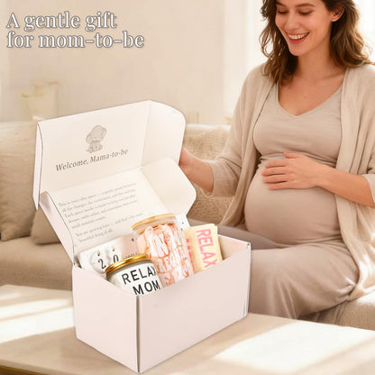 Pregnant Mom Gifts for Mom to Be – Thoughtful Pregnancy Gift Box with Self Care and Keepsakes, Ideal for First Mother’s Day or Gift for Pregnant Wife