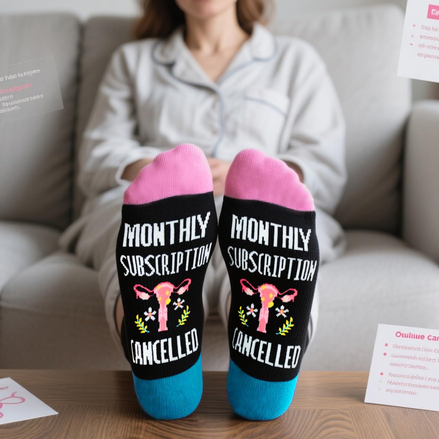 GOLIN Novelty Socks for Women - Funny Gifts for Her, Mom, Grandma and Coworker