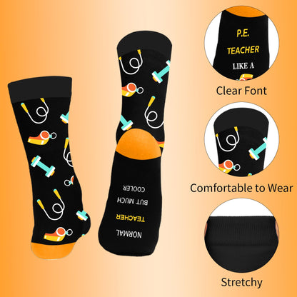 Gifts for Teacher - Christmas Appreciation Thank You Birthday Valentine Retirement End of Year Teacher Gifts,Socks