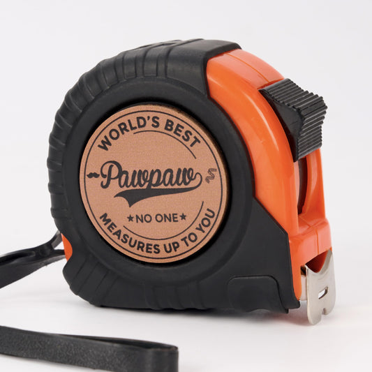 Pawpaw Gifts, Gift for Pawpaw from Kids, Measuring Tape 16ft for Men, Ideal for Birthday, Fathers Day, Christmas, Retractable Digital Carpenter Tool