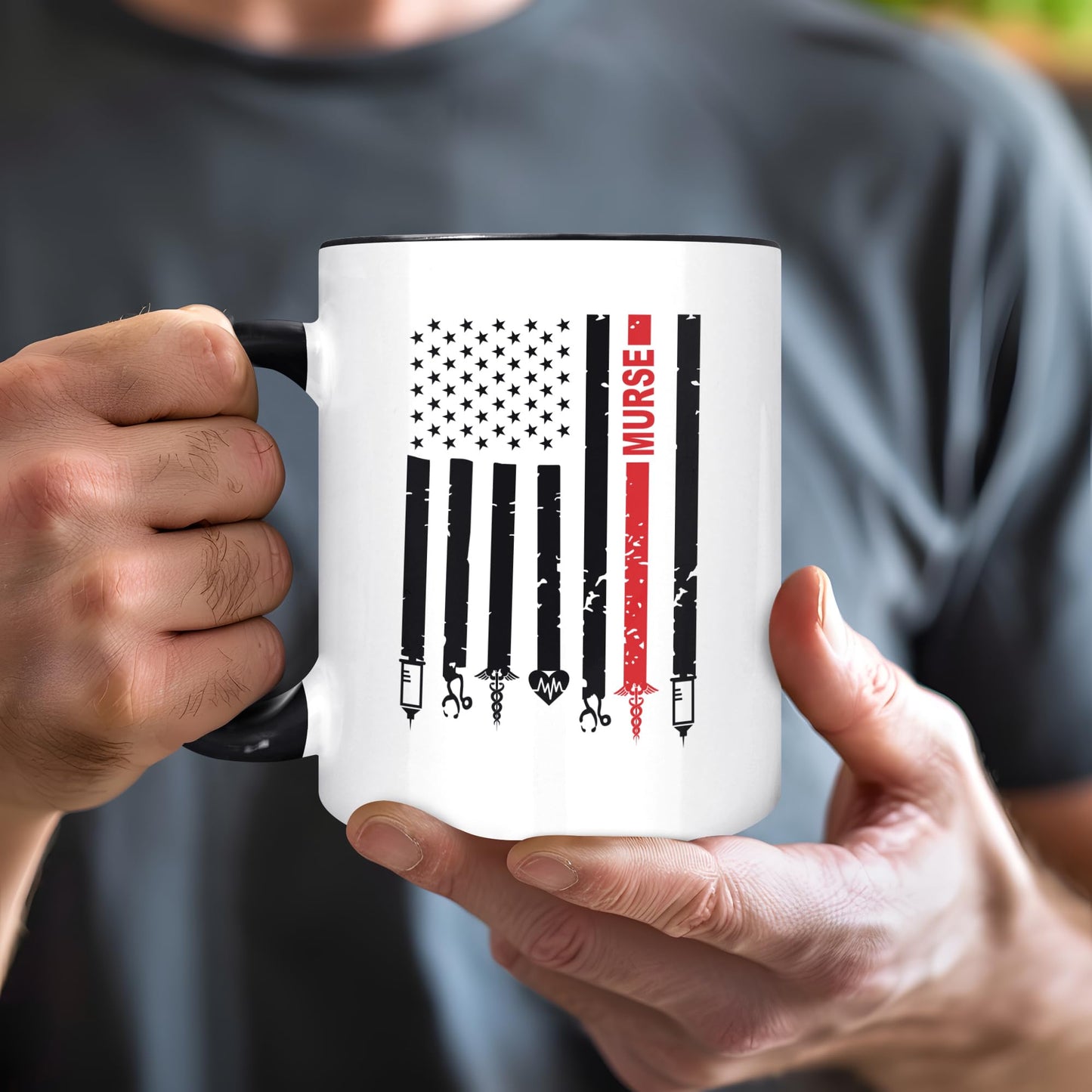 Male Nurse Gifts 11oz Mug, Nurse Gifts for Men, Male Nurses Week Gift, Nurses Appreciation Gift, Best Nursing Student Coffee Mug