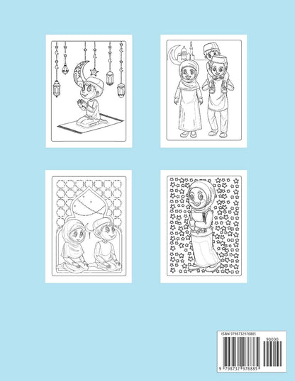 My Ramadan Coloring Book for Kids: Islamic Book for Children Gift Girl Boy Toddlers Fun Learning