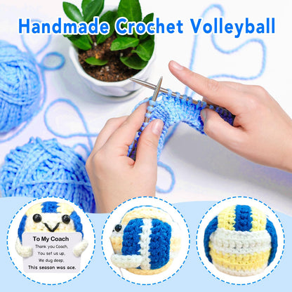 Handmade Collectible Volleyball - Thank You Gift for Coach,Volleyball Coach Appreciation Gift,Team Gifts from Players,InspirationalSports Decor & Memory Keepsake for Volleyballs Lovers