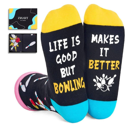 Zmart Funny Socks - Cheerleader Tennis Swimming Hiking Running Gifts for Girls
