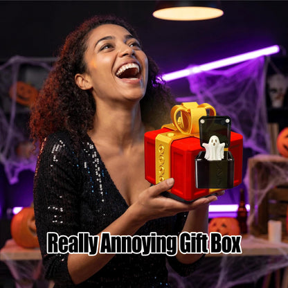 The Annoying Present with Middle Finger, Annoying Gift Box, Gotcha Box, 3D Printed Boxes Inside Boxes, Middle Finger in a Box, Really Funny Prank Novelty Surprise Box for Gifts