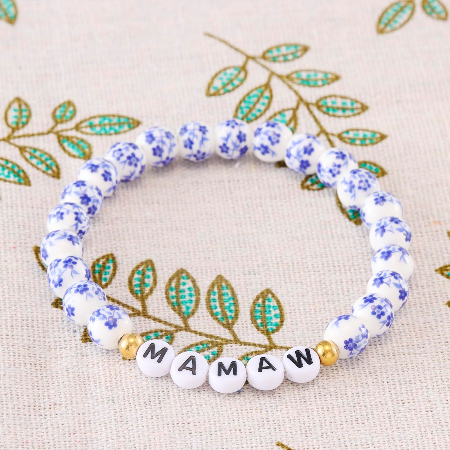 Mamaw Gifts Bracelet for Mothers Day Grandma from Grandkids Birthday Best Easter Gift for Mamaw