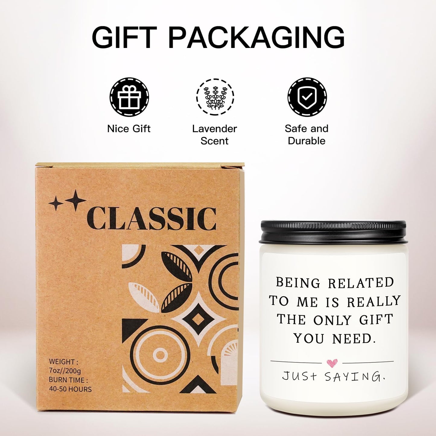 Funny Sibling Candle, Sister Gifts, Brother Gifts, Fathers Day Birthday Christmas Gift for Sister Brother, National Siblings Day Gift for Sisters, Brothers, Cousin