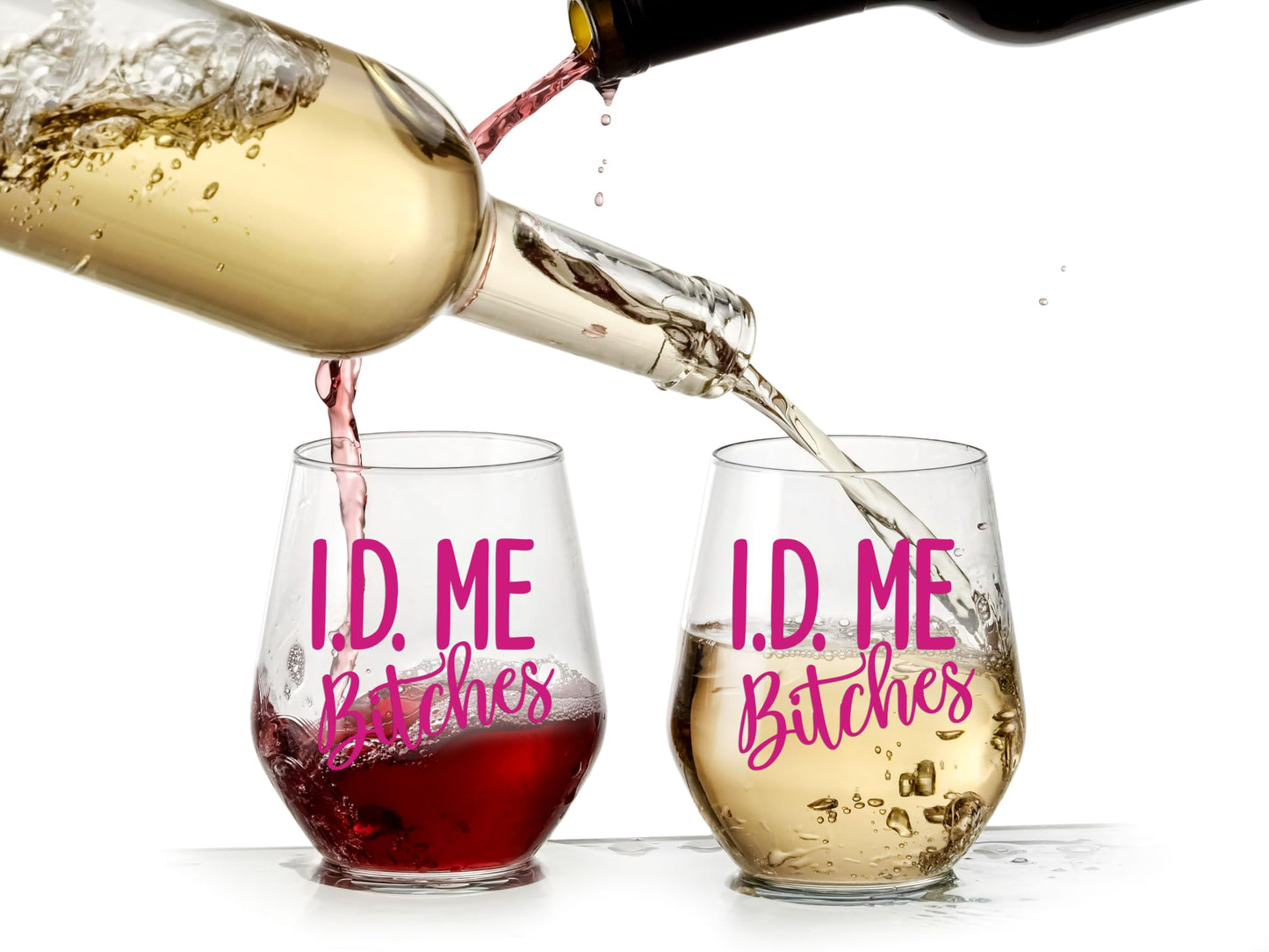 CEDAR CRATE MARKET 21st Birthday Gifts for Her, Women, Happy 21 Year Old Funny Wine Glass, Cool Unique Present for Daughter, Best Friend, Female, Party Decorations ideas, 15 oz, Made in USA