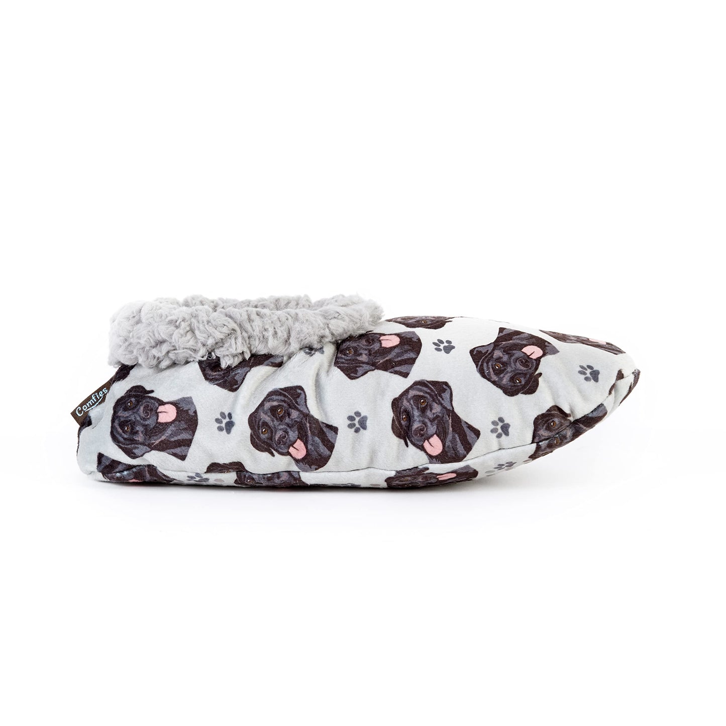 Comfies Slippers - Cozy Sherpa House Slippers for Women & Men - Indoor House Shoes - Pet Lover Gifts - Non Skid Bottom - 1 Size Fits Most - Unisex