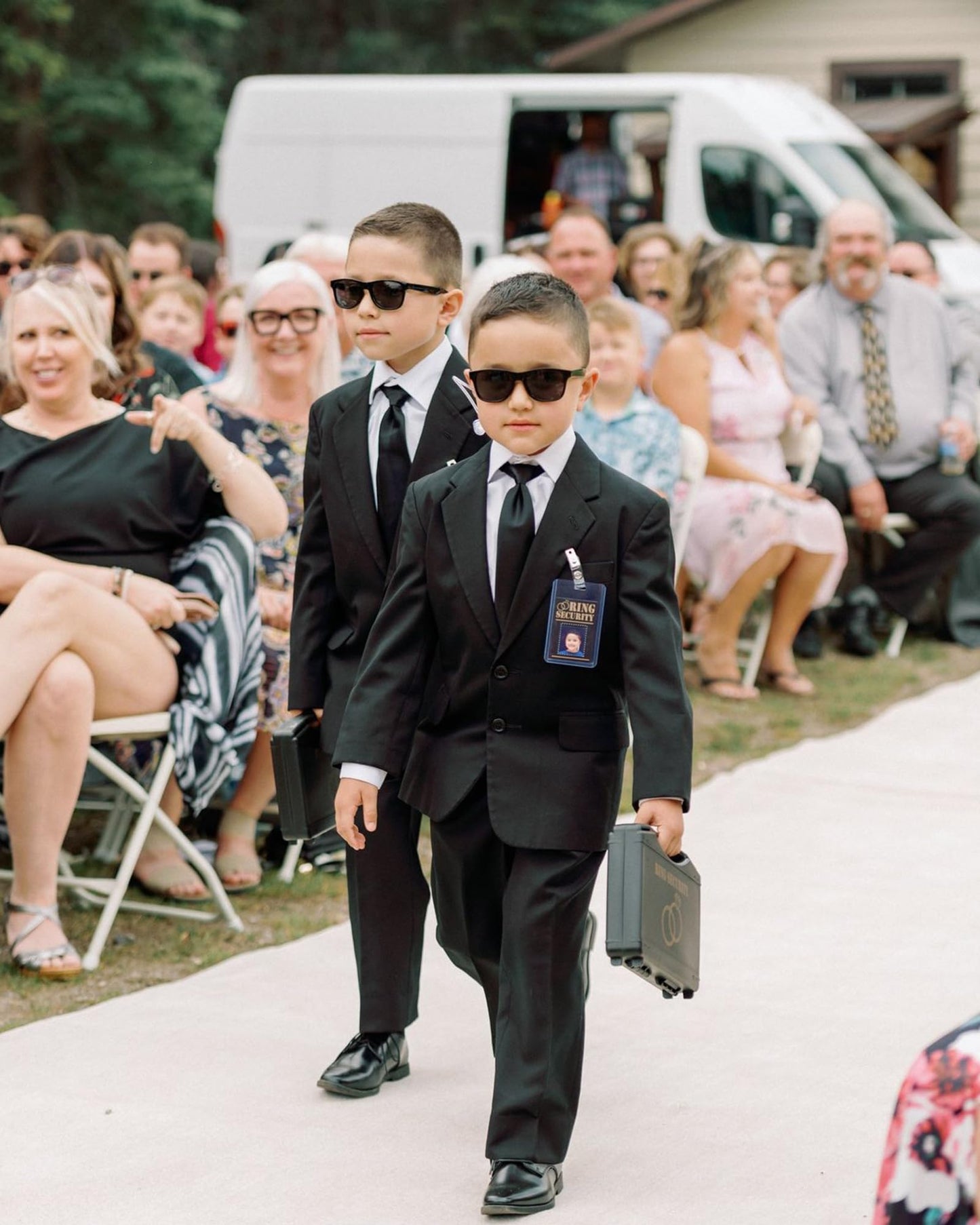 Ring Security Wedding Sunglasses, Ring Bearer Proposal Gifts for Little Boy, Flower Girl Wedding Gift