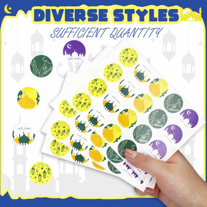TecUnite 130 Pcs Ramadan Gifts 2026 Eid Mubarak Gifts Bulk for Kids Includes Eid Pencils Silicone Wristbands Islamic Stickers Ramadan Party Supplies for Kareem Basket Bag Stuffers Decoration