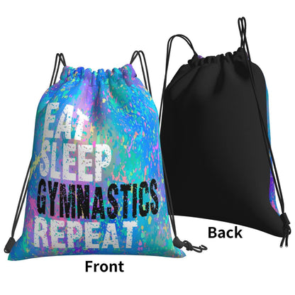 Drawstring Backpack Gym String Bag Sports Drawstring Sackpack For Women Men