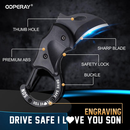 OOPERAY Son Gifts for Christmas, EDC Box Cutter, Christmas Birthday Gifts Ideas for Son, EDC Gadget Gift for Camping Hiking Fishing