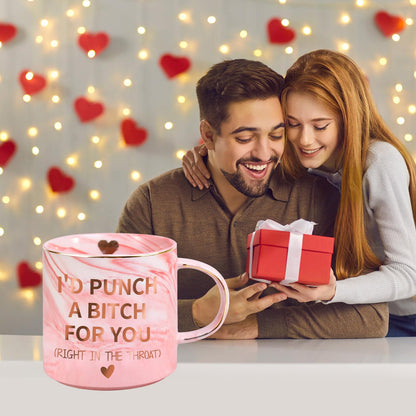 Ulrhpc Mothers Day Mom Gifts for Mom Wife from Daughter Son, Birthday Gifts for Women Her Girlfriend Sisters Friends, 12 OZ Funny Coffee Mug, Valentines Galentines Day Christmas Stocking Stuffers