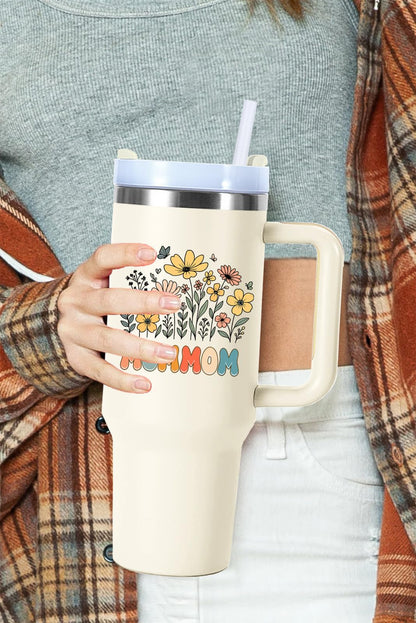 40 oz Mommom Cups Tumbler with Handle.40 oz Mommom Gifts for Grandma from Grandkids.40 oz Mommom Mothers Day Christmas Birthday Gifts Tumbler with Straw.