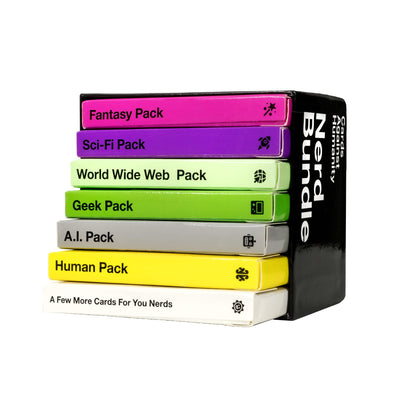 Cards Against Humanity: Nerd Bundle • 6 Nerdy Themed Packs + 10 All-New Cards
