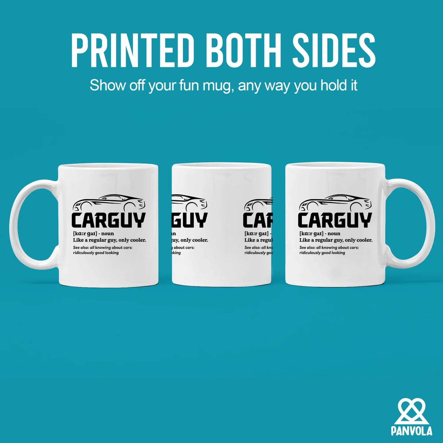 Car Guy Definition Mug Car Lover Gifts For Men Husband Boyfriend Dad Brother Uncle From Wife Girlfriend Mom Car Mechanic Racer Coffee Ceramic Mug 11 oz White