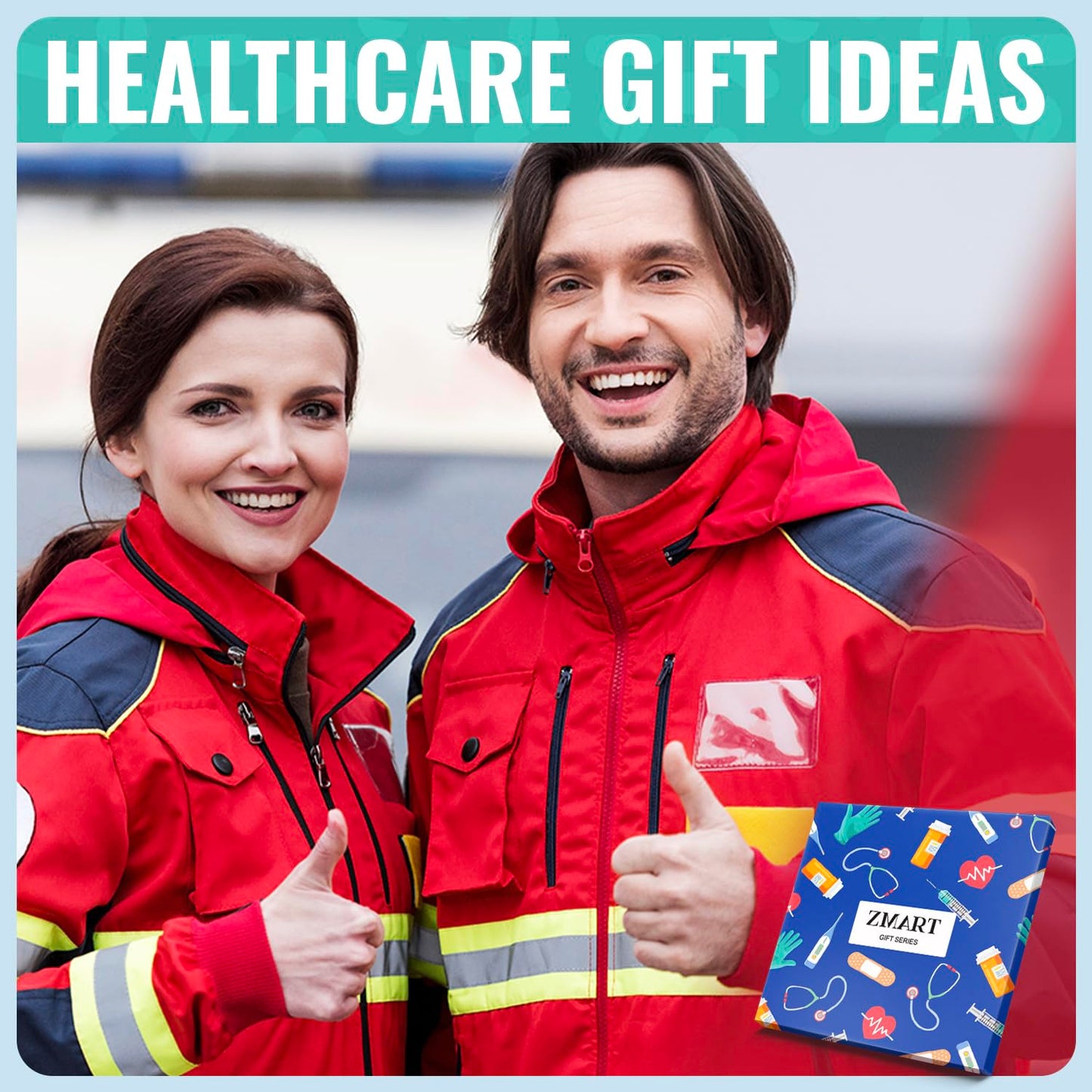 Zmart EMT Doctor Gifts for Men - EMS Week Gifts, Paramedic Gift for Women, EMT Doctor Socks