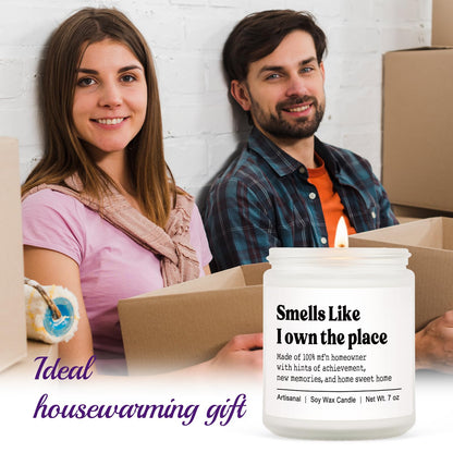Niyewsor House Warming Gifts, New House/Home Candle, Best Housewarming Gift 2026, Closing Gifts for Home Buyers, New Homeowner, First Apartment Essentials, Handmade, 7oz