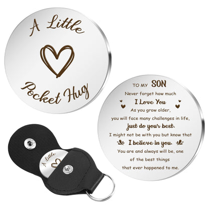 Pocket Hug Token Gifts for Men Women Boyfriend Girlfriend Valentine Gift Inspirational Gift Graduation Birthday Gift